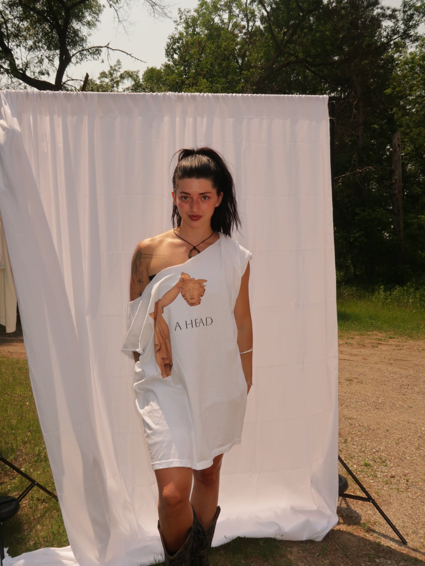 Just A Head Tee