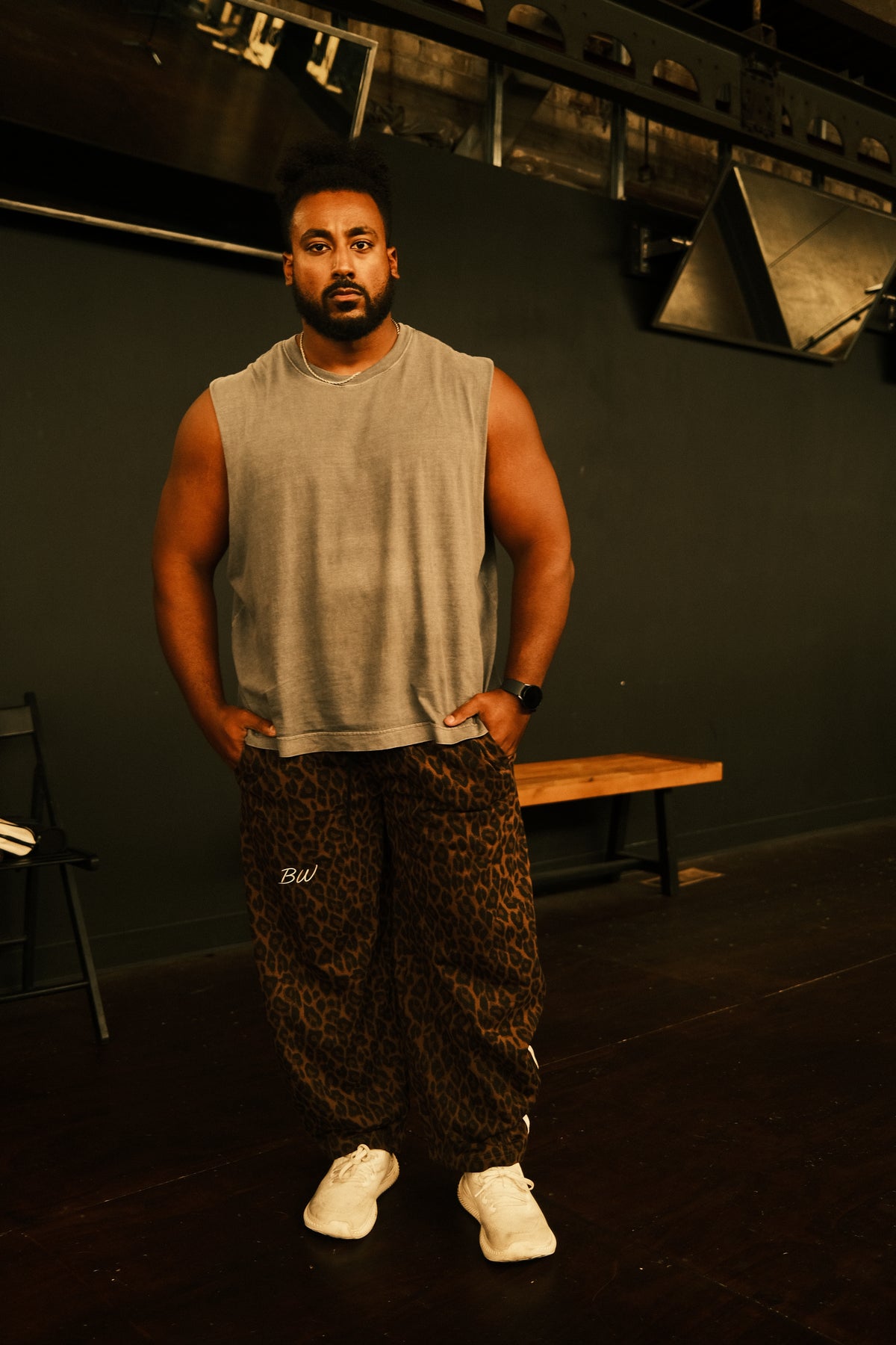 Not a cheetah sweatpants