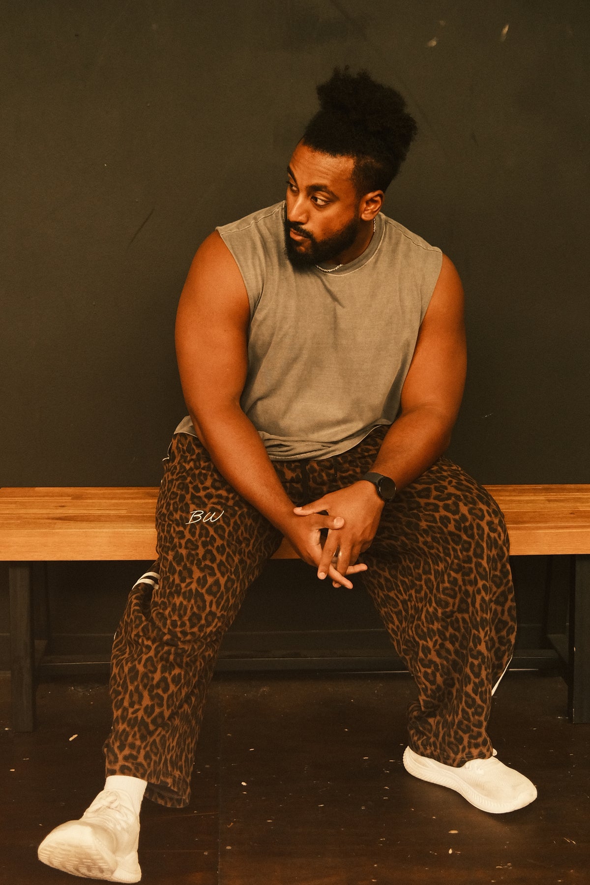 Not a cheetah sweatpants