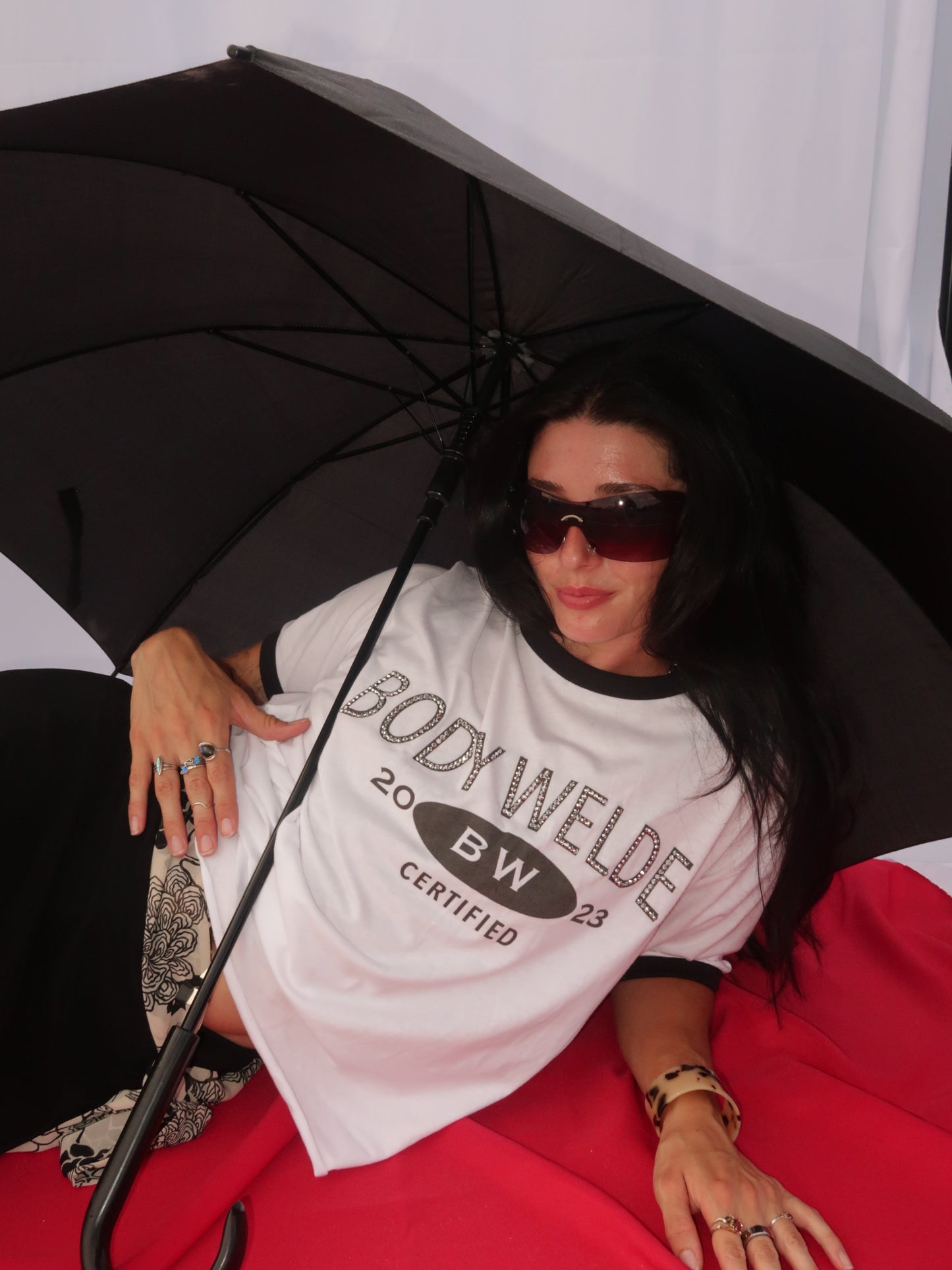 Rhinestoned thats so 70s tee