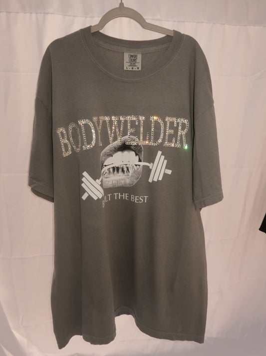 Rhinestoned Bodywelder Spice Tee