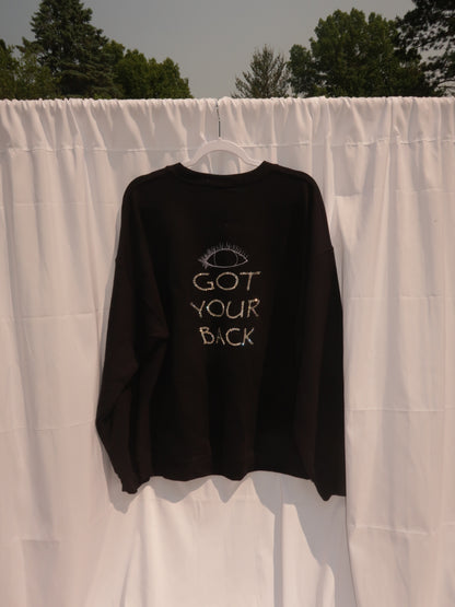 Eye Got Your Back Crewneck