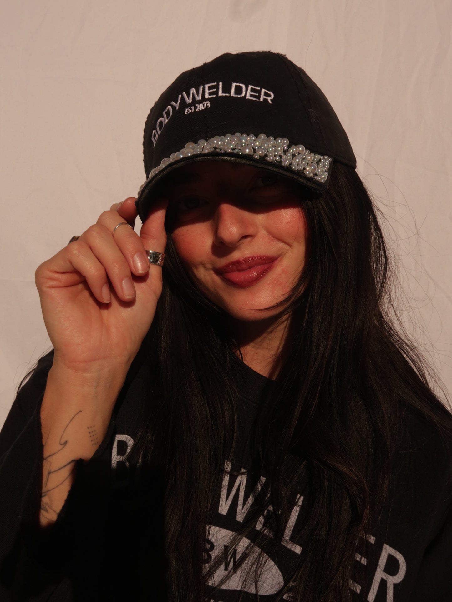 PREORDER - Rhinestone Designed Hat