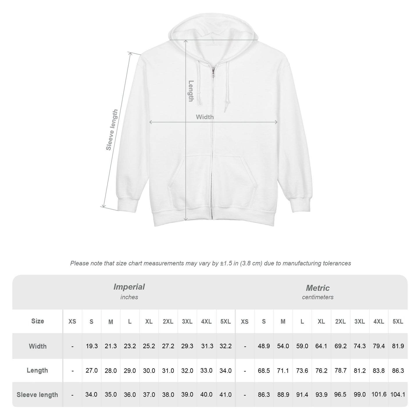 Signature Cursive Bodywelder Zip